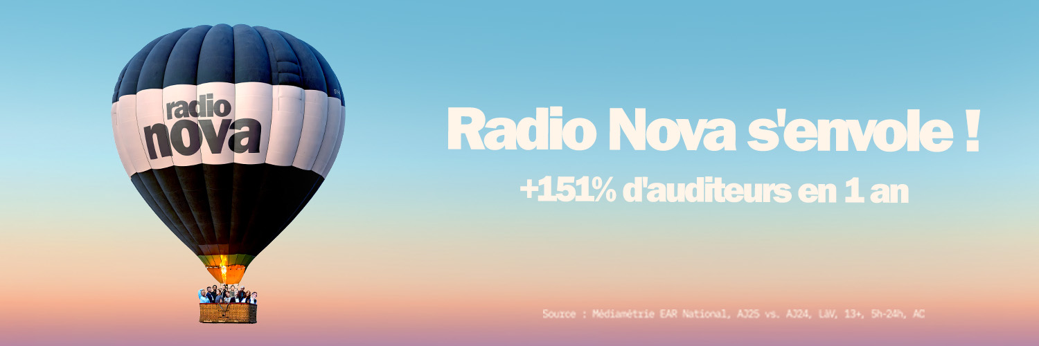 Radio Nova's banner