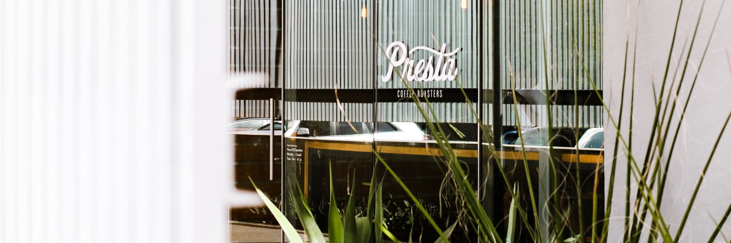Presta Coffee banner