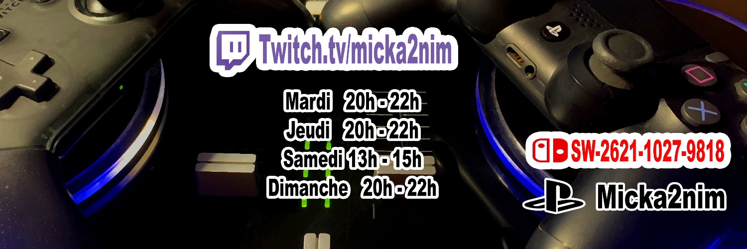 🇫🇷 𝓜𝒊𝓬𝓴𝒶𝟸𝓝𝒊𝓶 🎮 banner