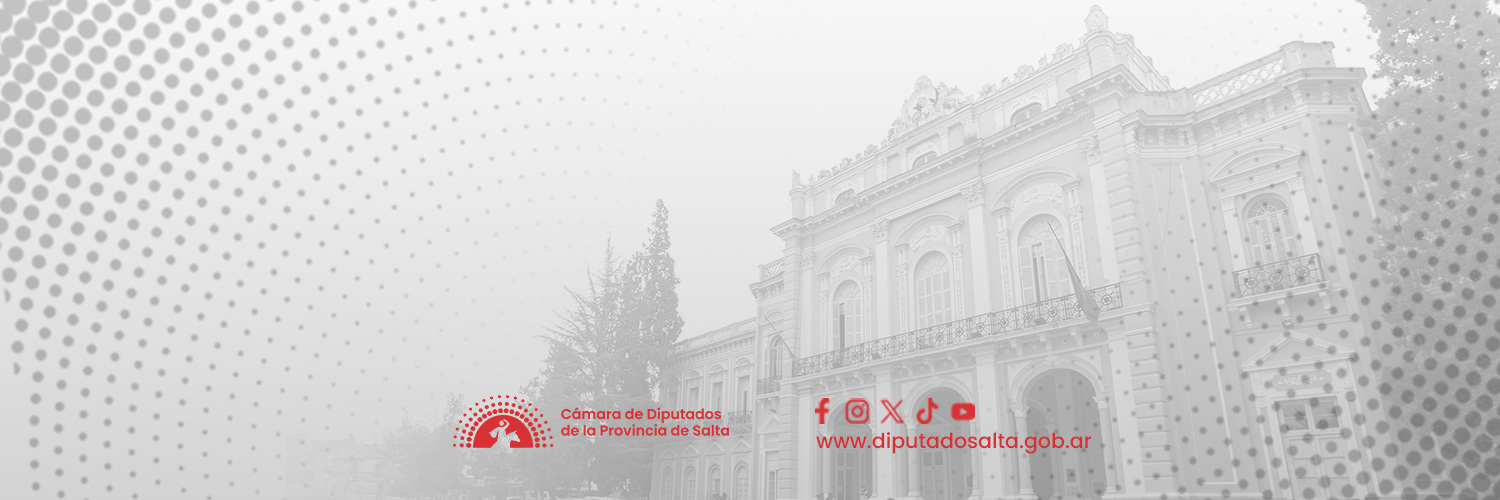 Cámara de Diputados de Salta banner