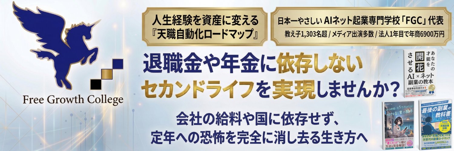 関純平＠「天職発掘」×「AI自動収益化」の専門家 banner
