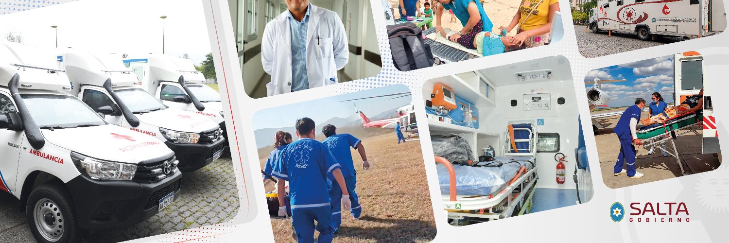 Ministerio de Salud Pública de Salta banner