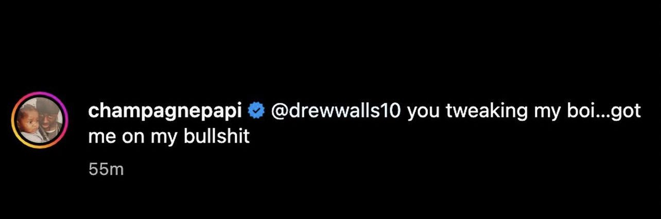 drew's banner