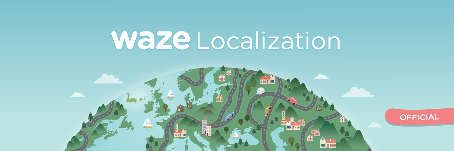 Waze Localization banner