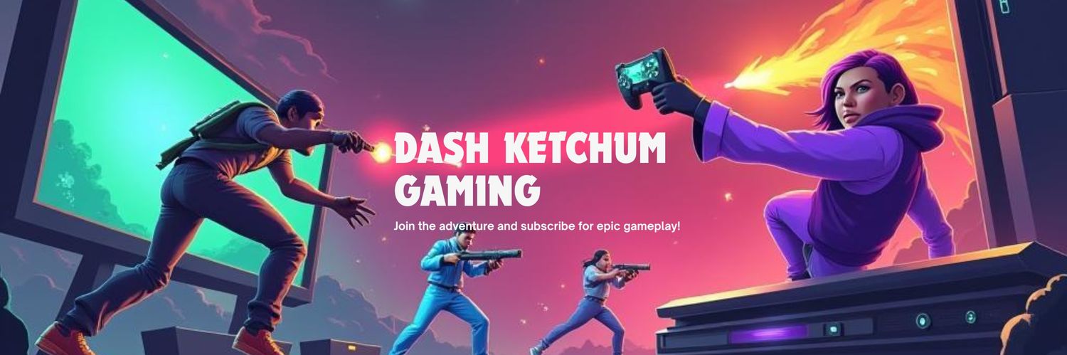 Dash Ketchum Gaming banner
