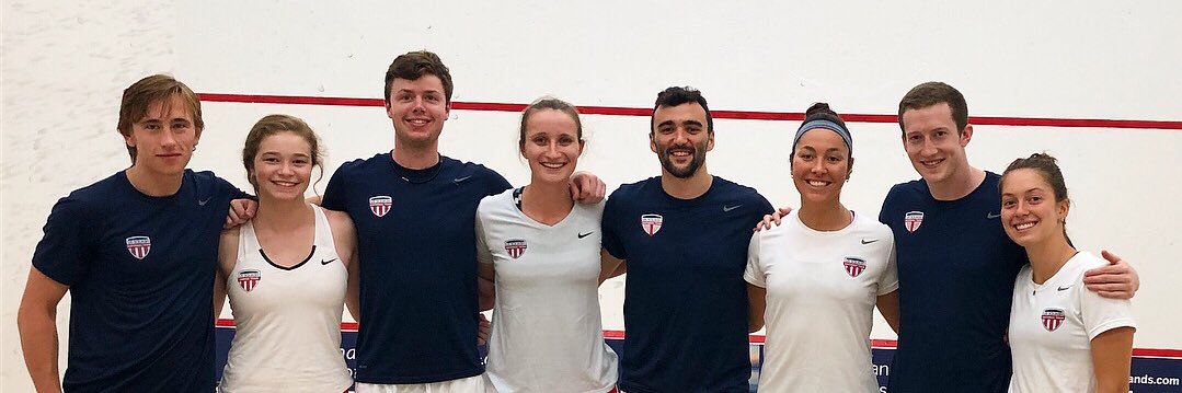 Team USA Squash banner
