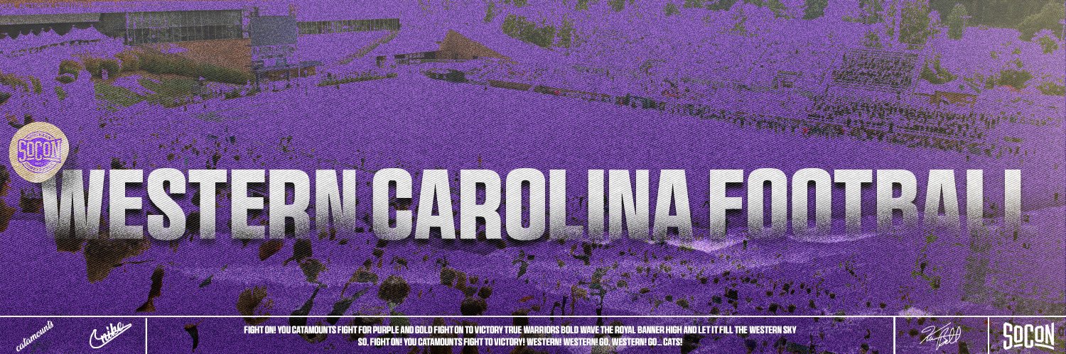 Western Carolina Football's banner