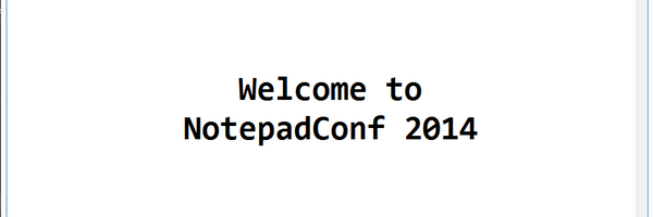 notepadconf's profile banner image