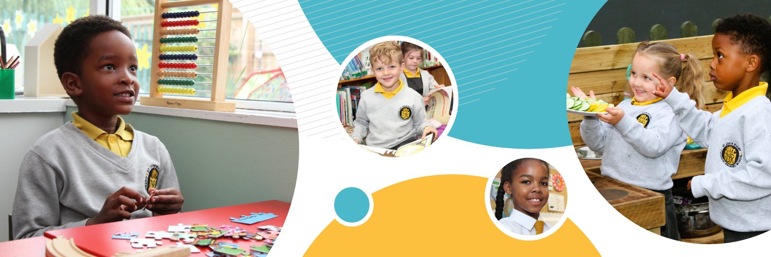 St John Rigby Primary School banner