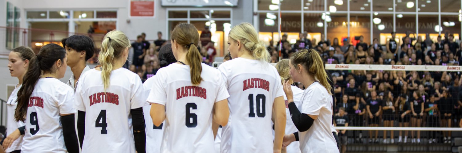 Hastings College Women’s Volleyball banner