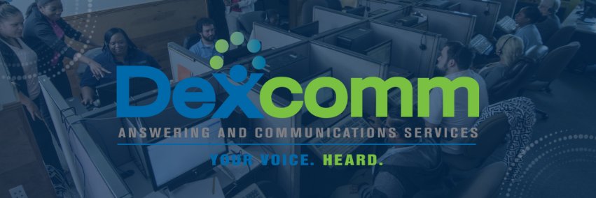 Dexcomm Answering Service banner