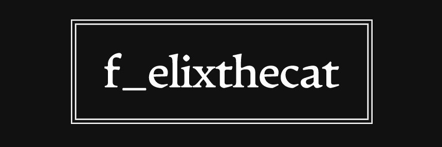f_elixthecat 🕸️ banner