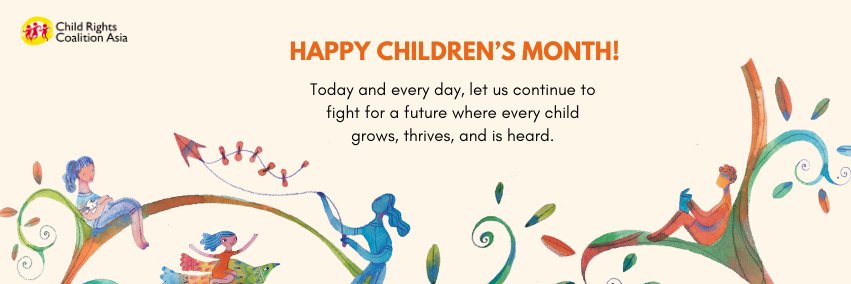 Child Rights Coalition Asia banner