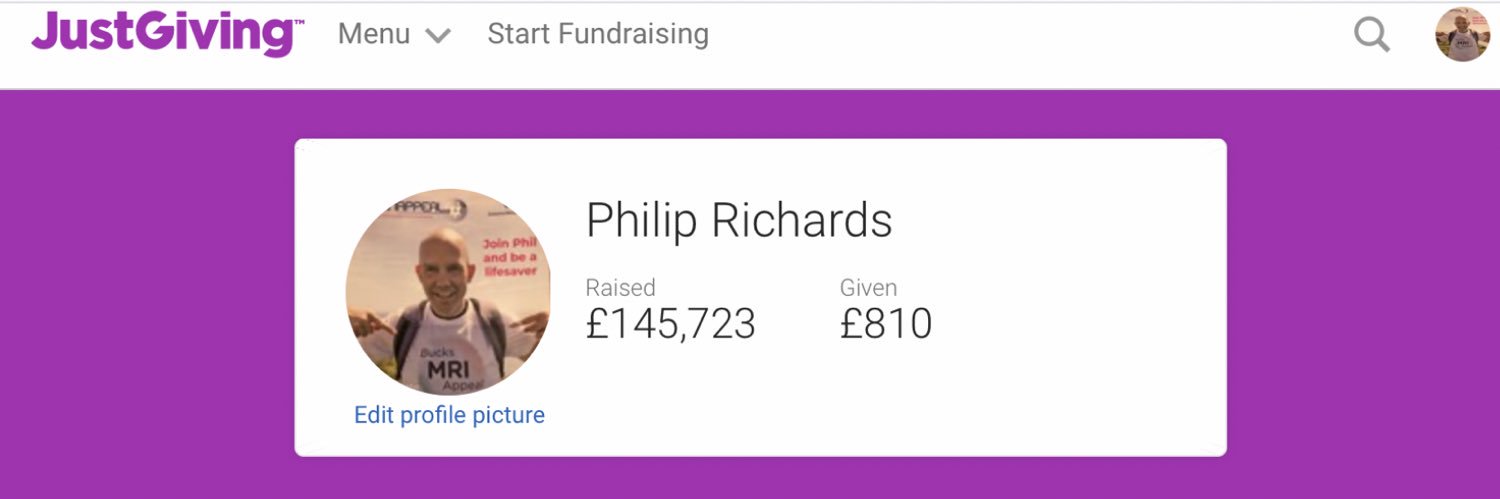 Phil Richards MBE banner