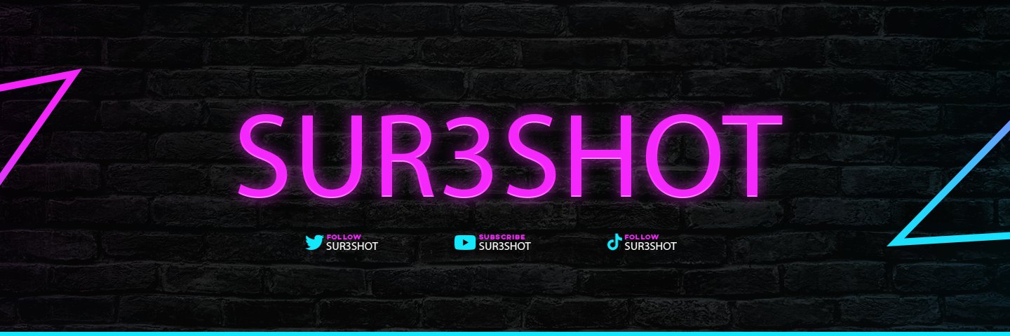 Sur3shot's profile banner image
