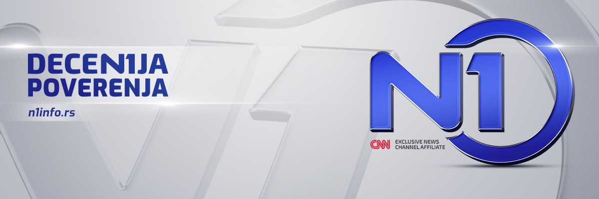 TV N1 Beograd's banner