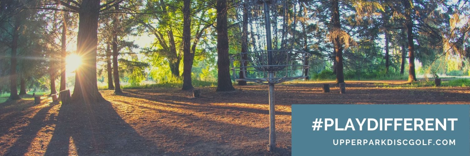 Upper Park Disc Golf banner