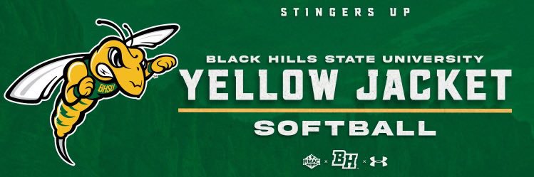 Black Hills State Softball banner