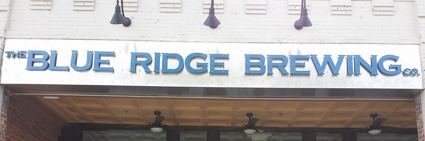 Blue Ridge Brewing banner