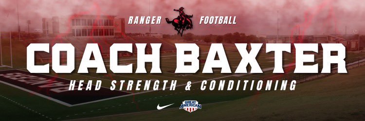 Coach Baxter's banner