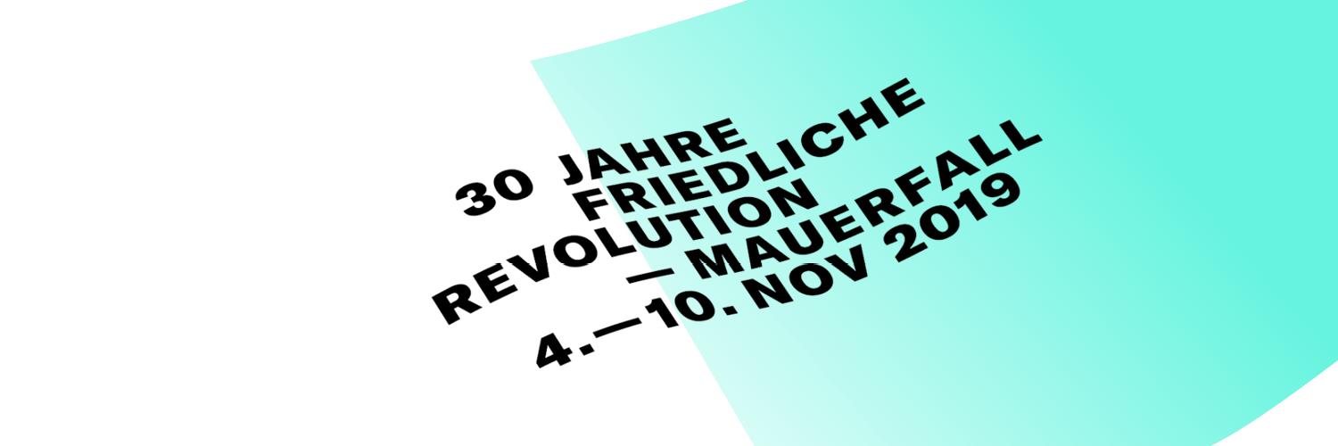 30 Jahre Friedliche Revolution – Mauerfall banner