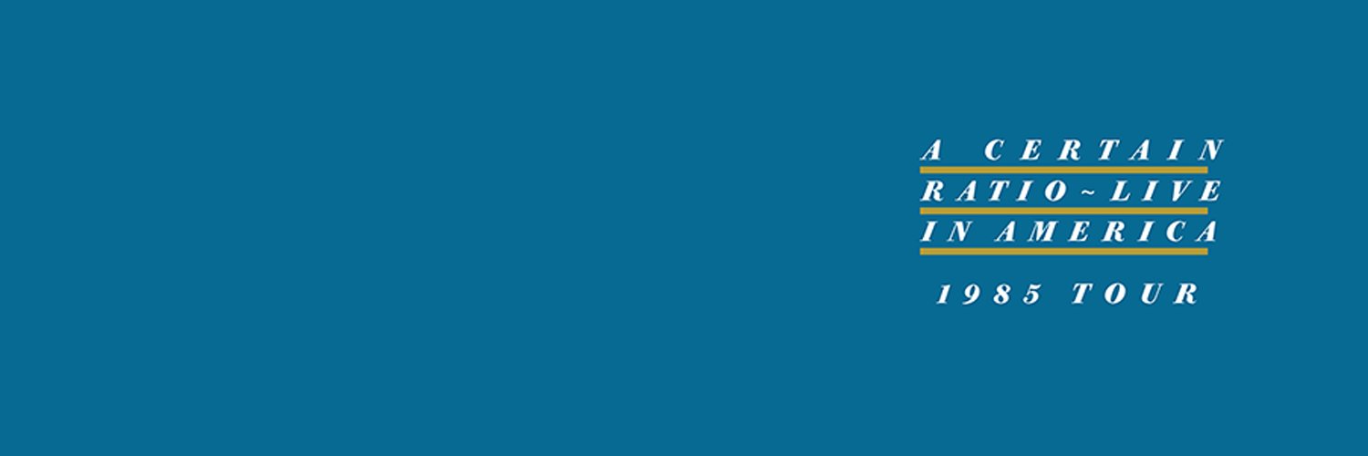 A Certain Ratio's banner