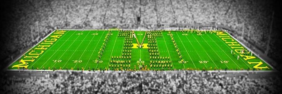 True to the Blue banner