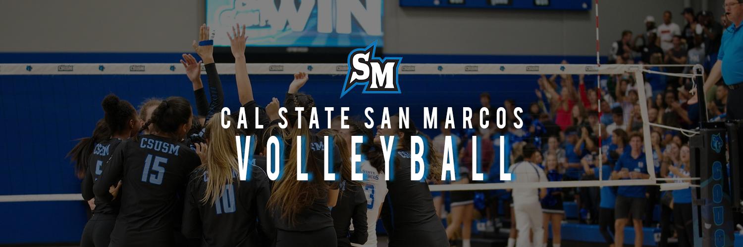 CSUSM Volleyball banner