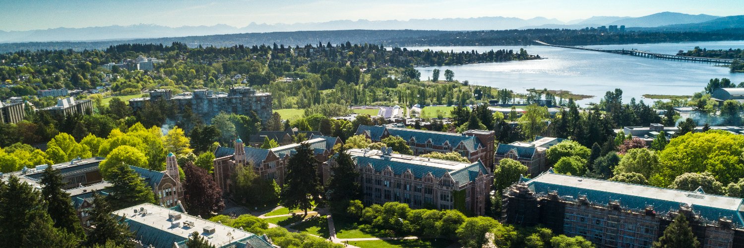 Twitter banner for @UW
