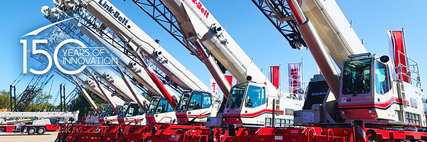 Link-Belt Cranes banner