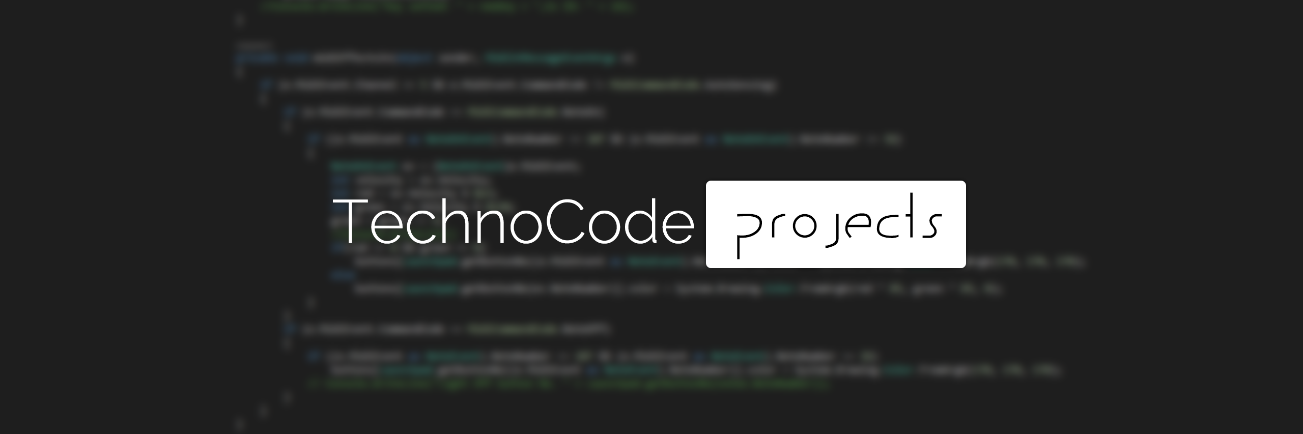 tcode_projects's profile banner image