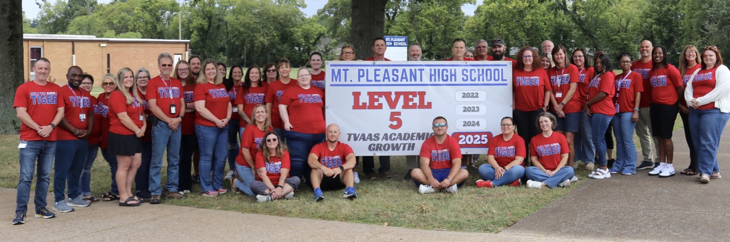 Mt. Pleasant High banner