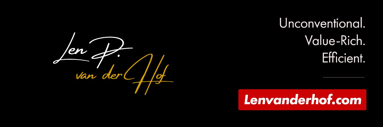 Len P. van der Hof banner