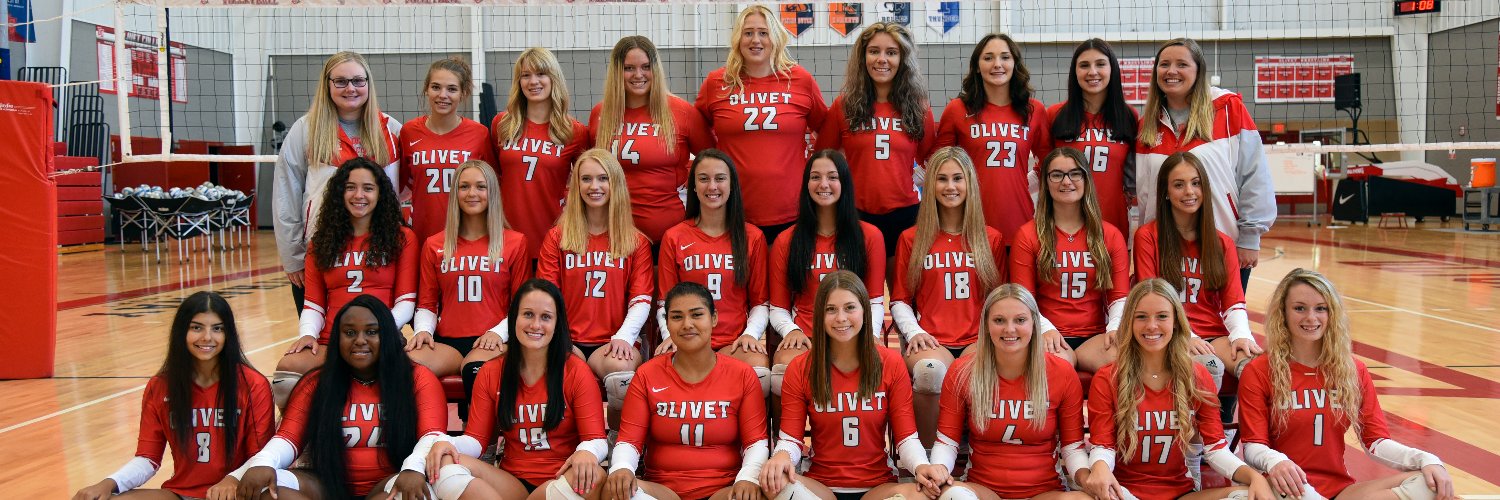 The University of Olivet Women’s Volleyball banner