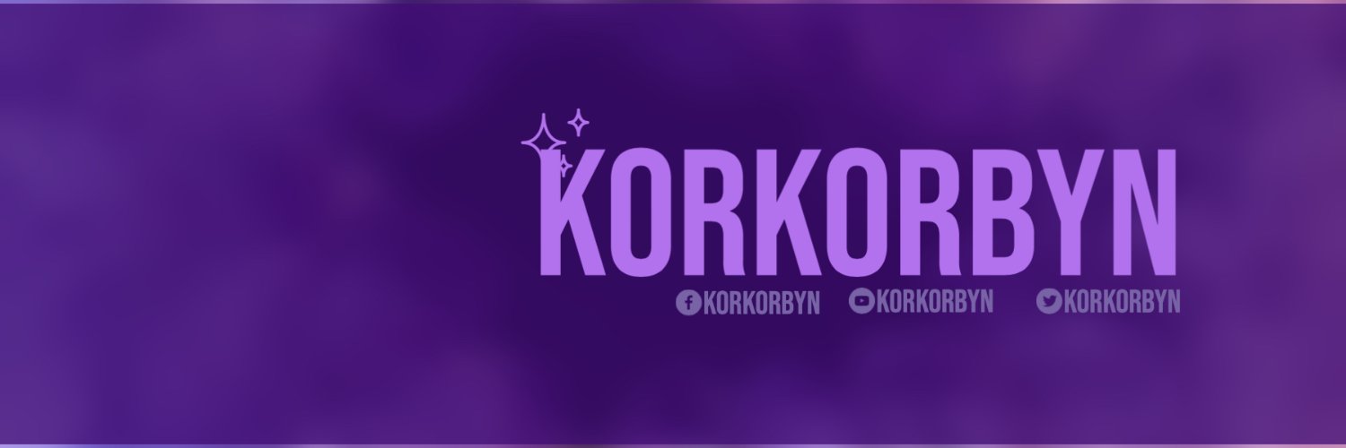 korkorbyn's profile banner image