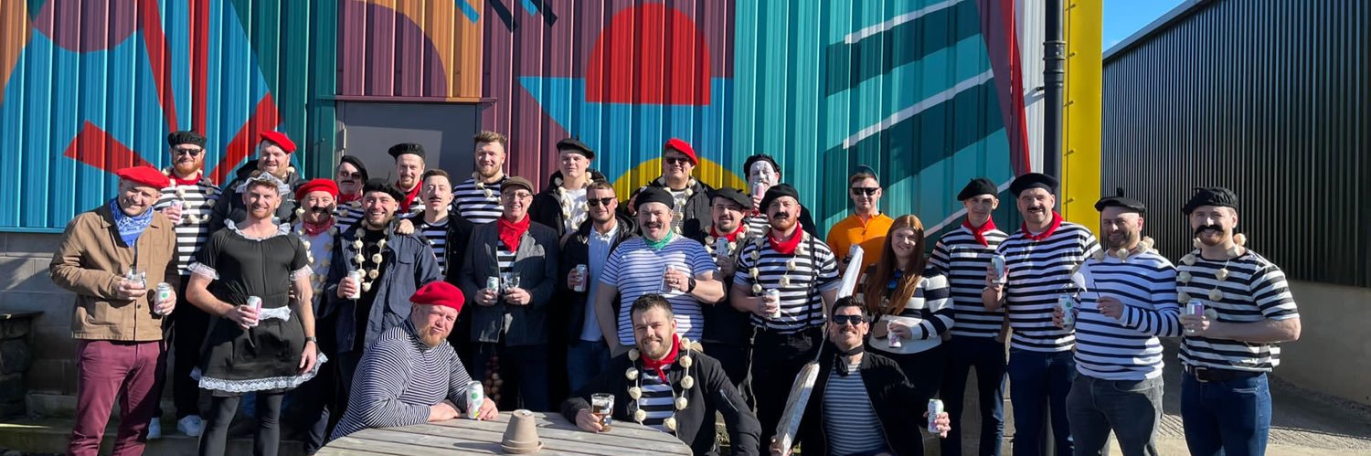 Thornton Clys. Rugby banner