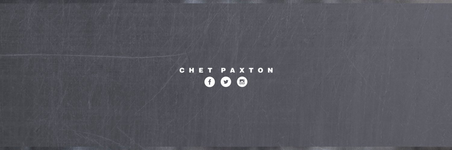 ChetPaxton's profile banner image