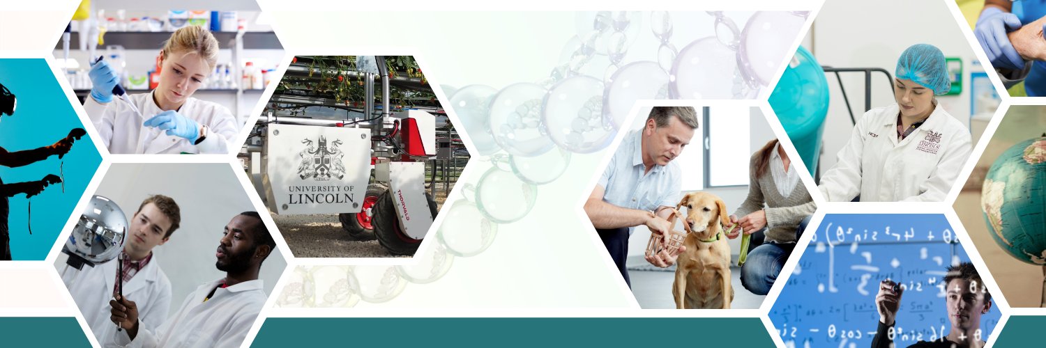 College of Science, University of Lincoln, UK banner