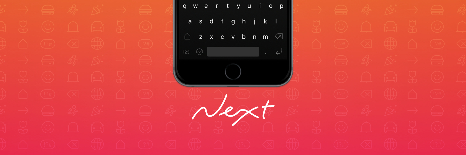 Next Keyboard banner