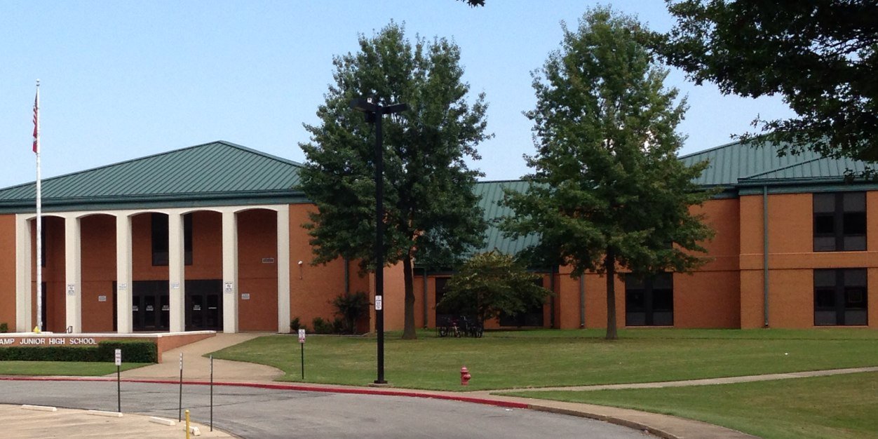 Annie Camp Jr. High banner