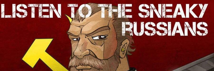 The Sneaky Russians banner