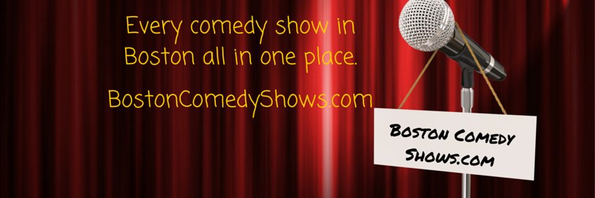 Boston Comedy Shows banner
