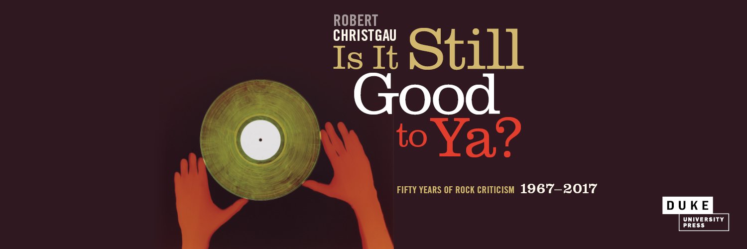 Robert Christgau's banner