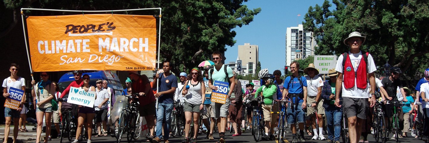 ClimateMarchSD's profile banner image