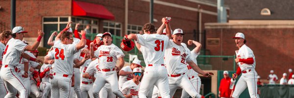 MiamiOHBaseball Profile Banner
