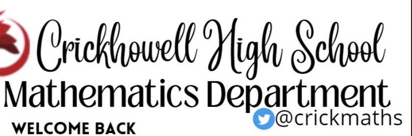 CHS Maths Department banner