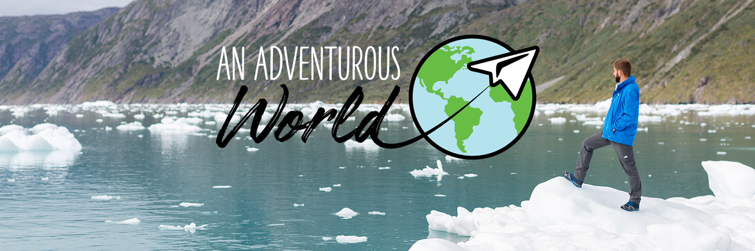 An Adventurous World banner
