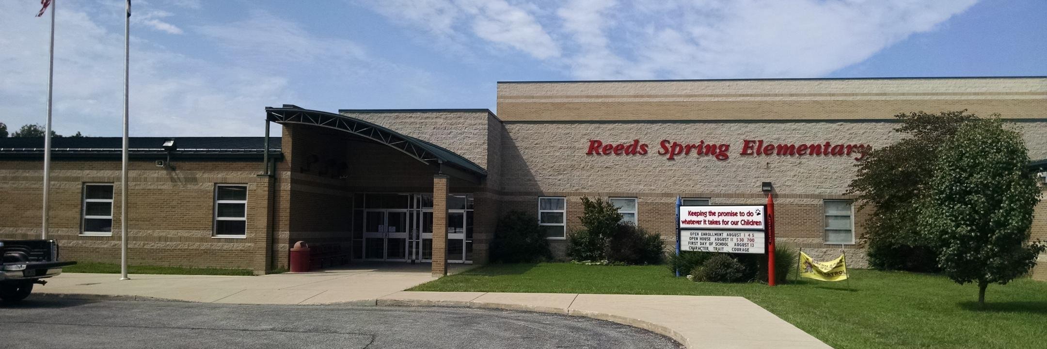 Reeds Spring Elem banner