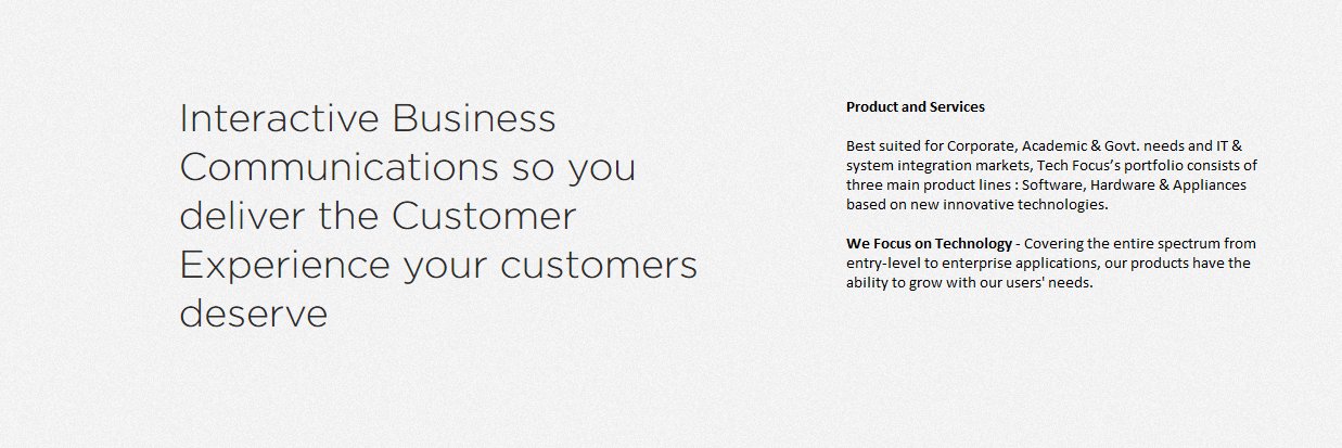 techfocusltd's profile banner image