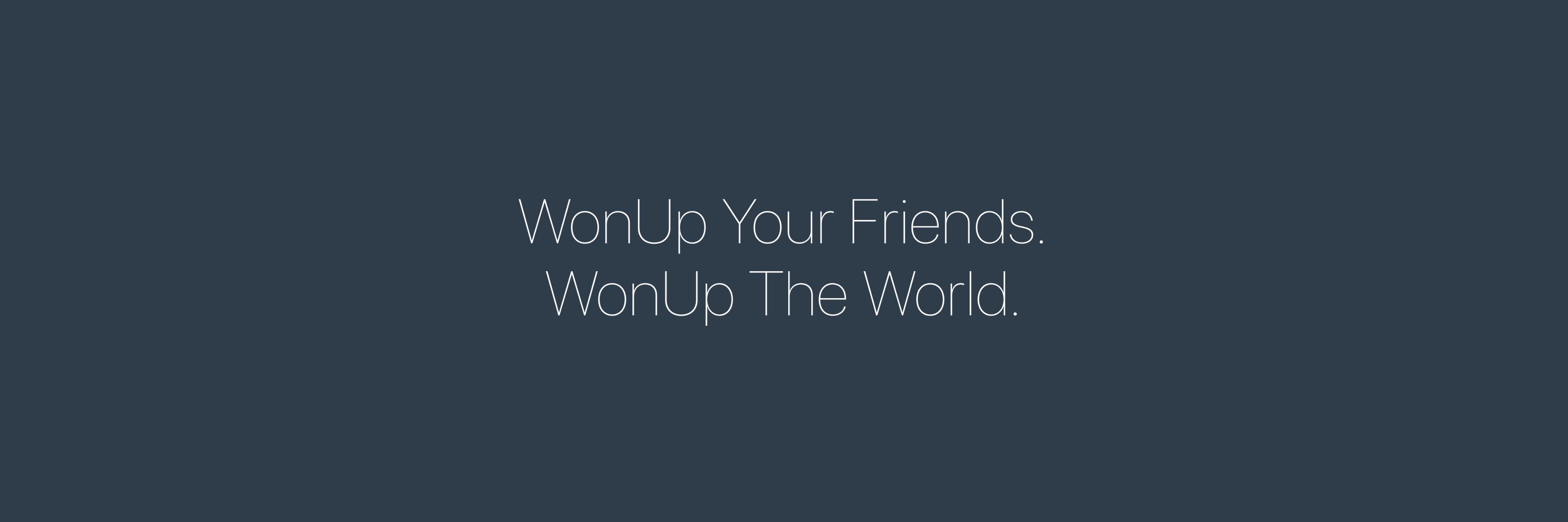 WonUpIt's profile banner image